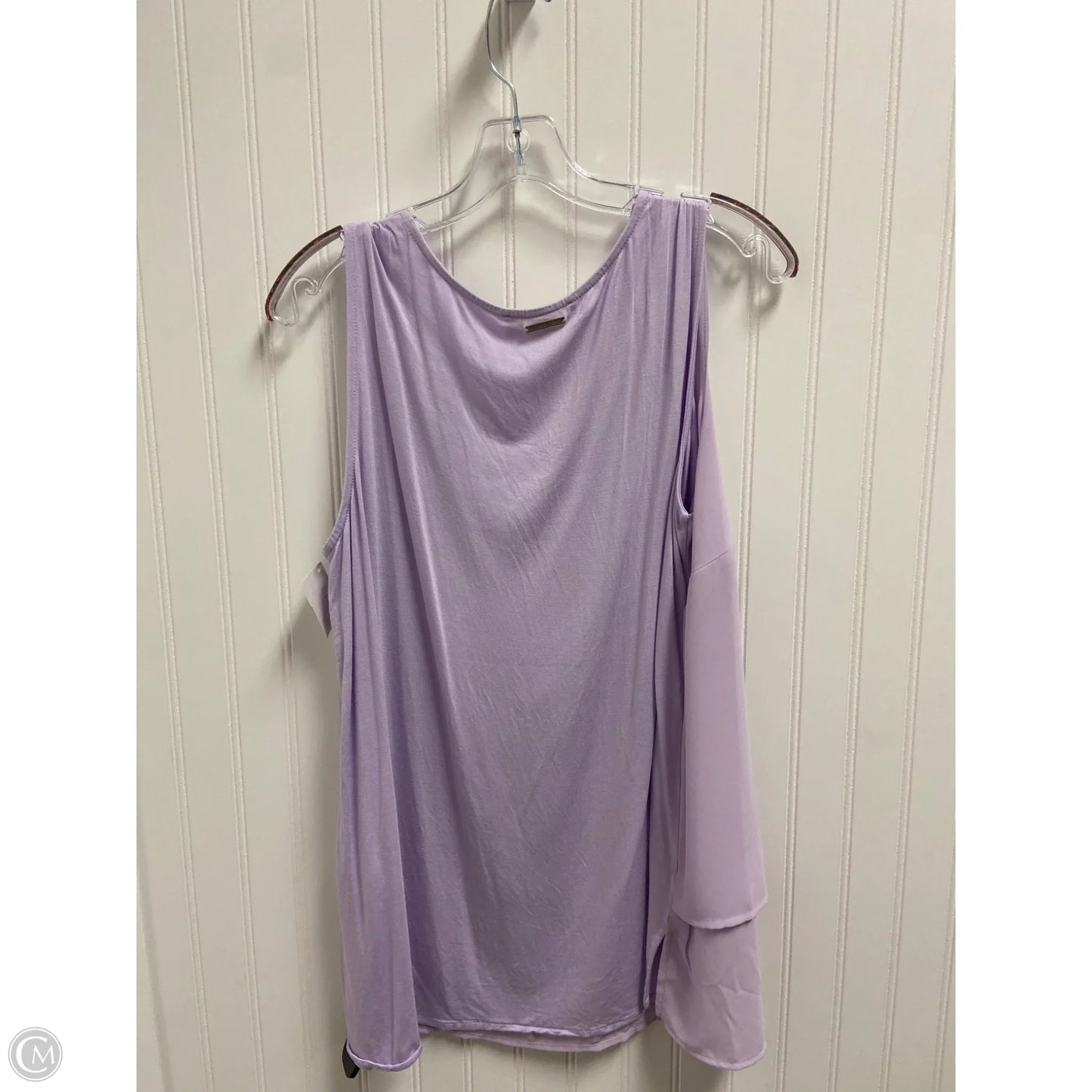 Top Sleeveless By Michael By Michael Kors In Purple, Size: 1x