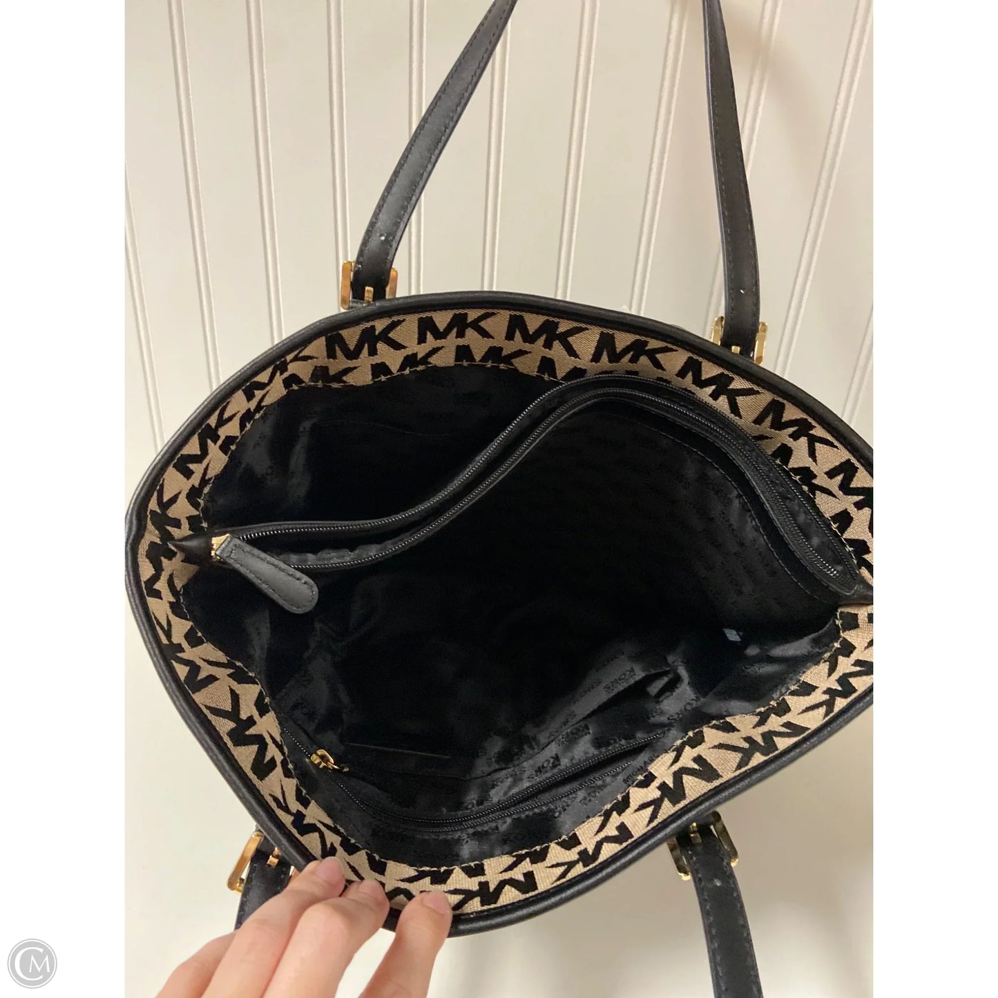 Handbag Designer By Michael Kors, Size: Large