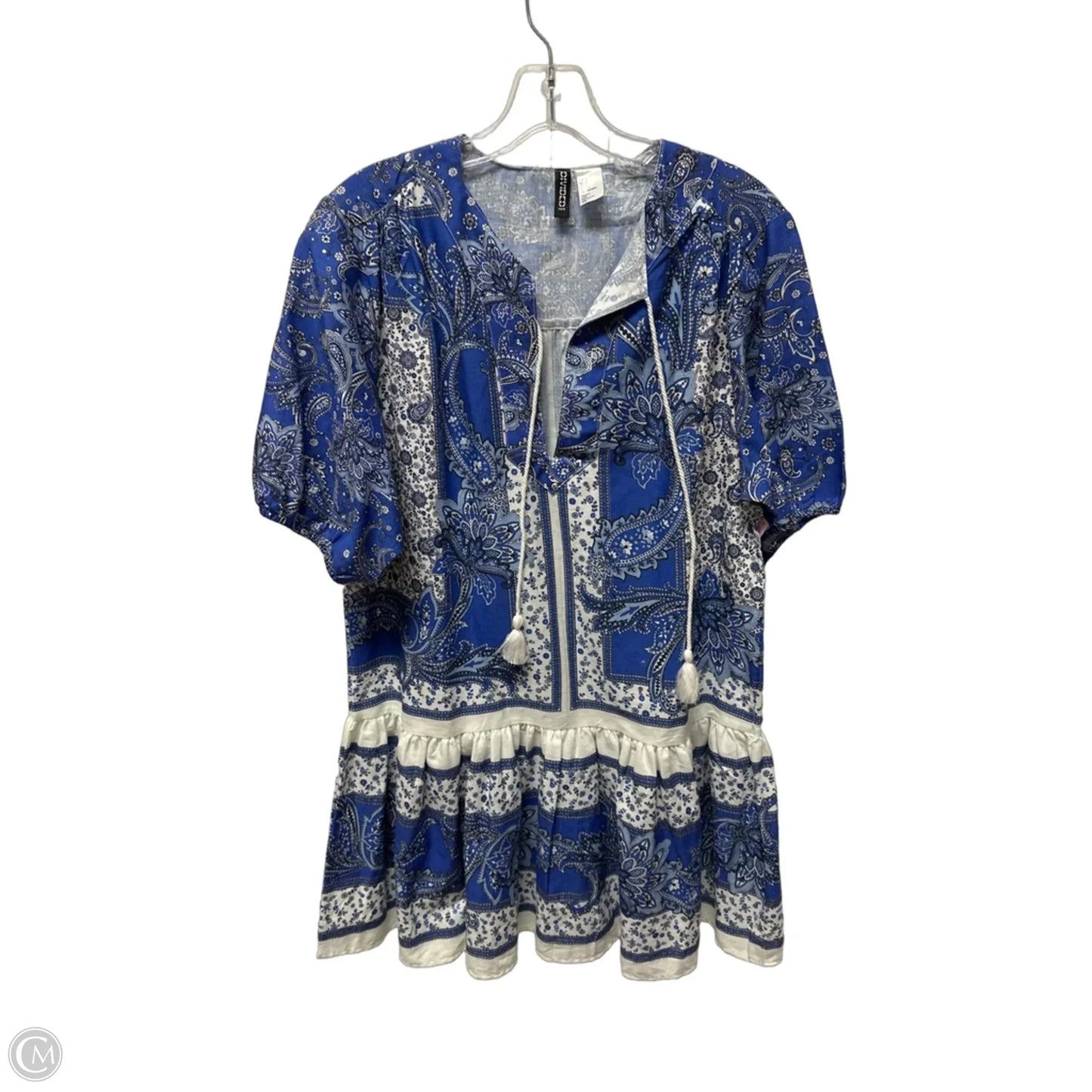 Dress Casual Short By H&m In Blue, Size: S