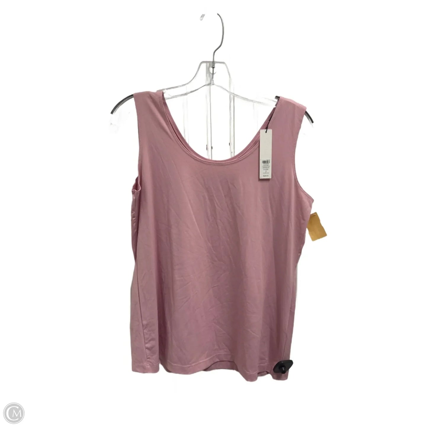 Top Sleeveless By Chicos In Pink, Size: L