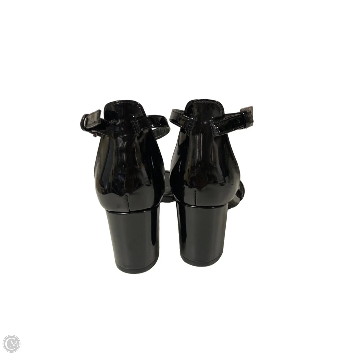 Sandals Heels Block By Calvin Klein In Black, Size: 7.5