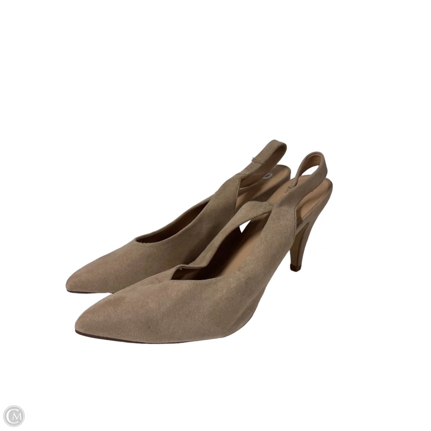 Sandals Heels Block By A New Day In Taupe, Size: 9
