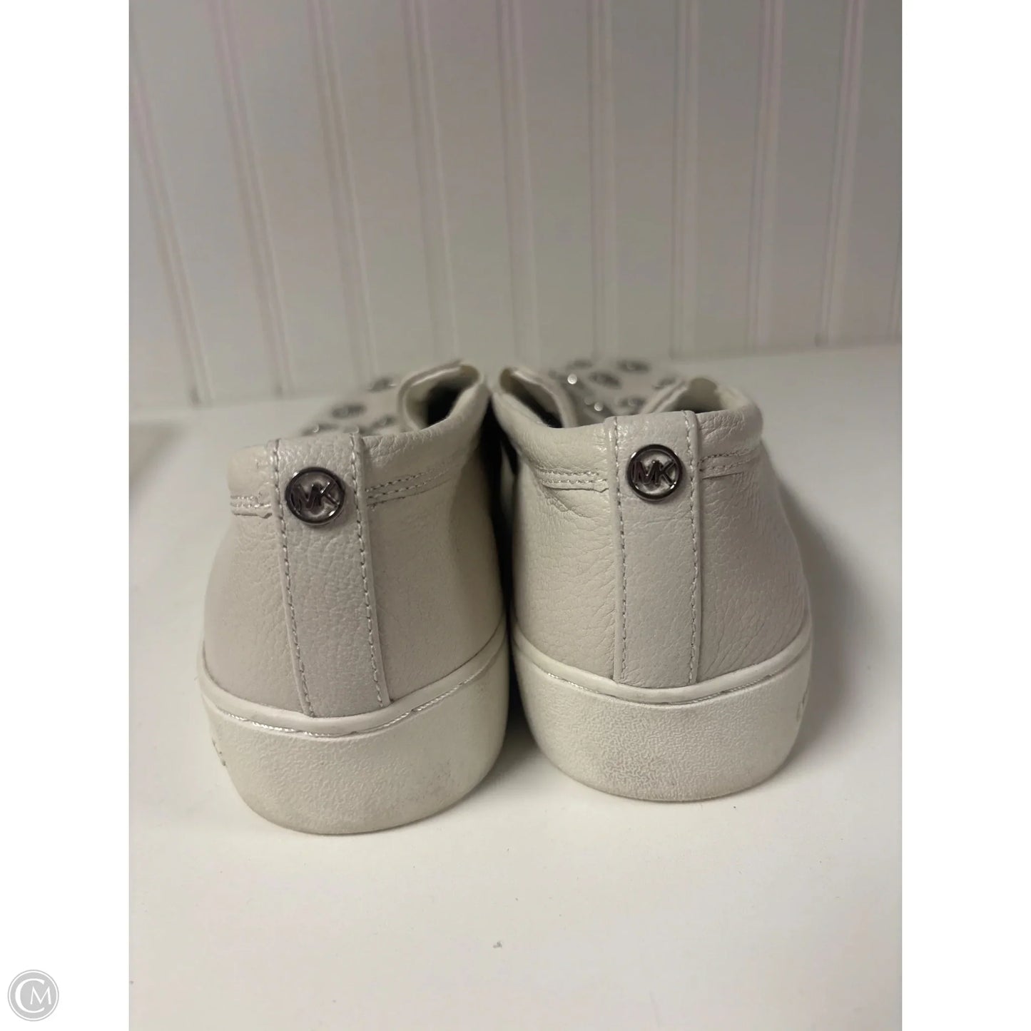 Shoes Designer By Michael Kors In White, Size: 7.5
