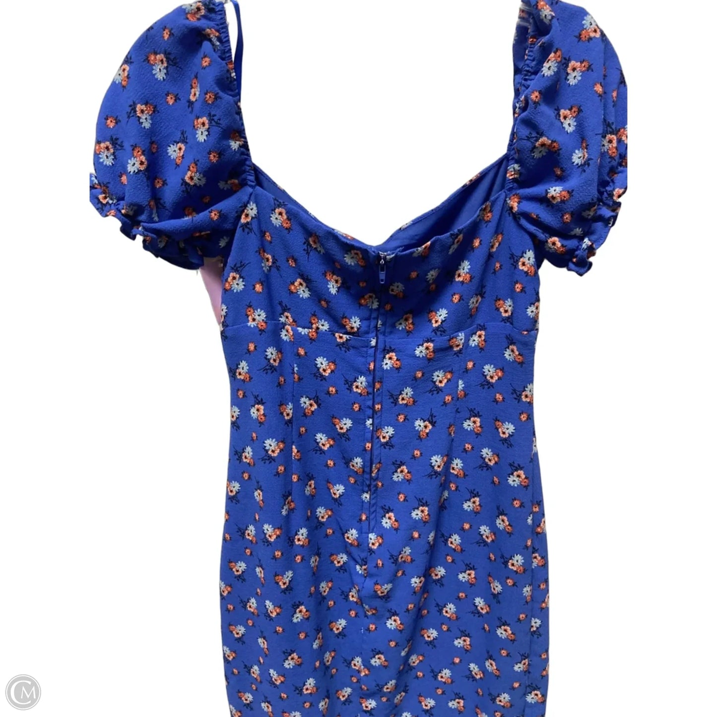 Dress Casual Midi By Clothes Mentor In Blue, Size: S