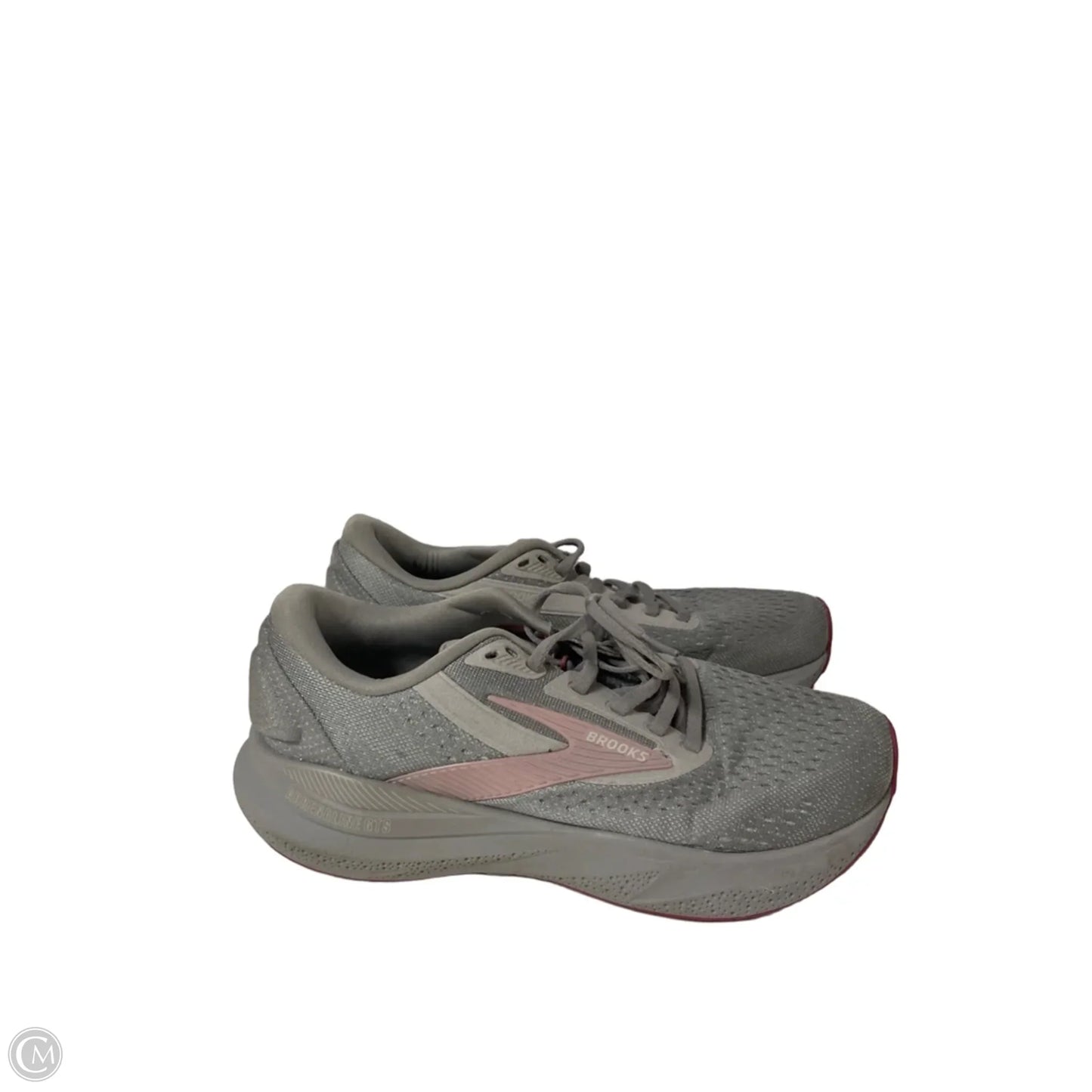 Shoes Athletic By Brooks In Grey, Size: 9