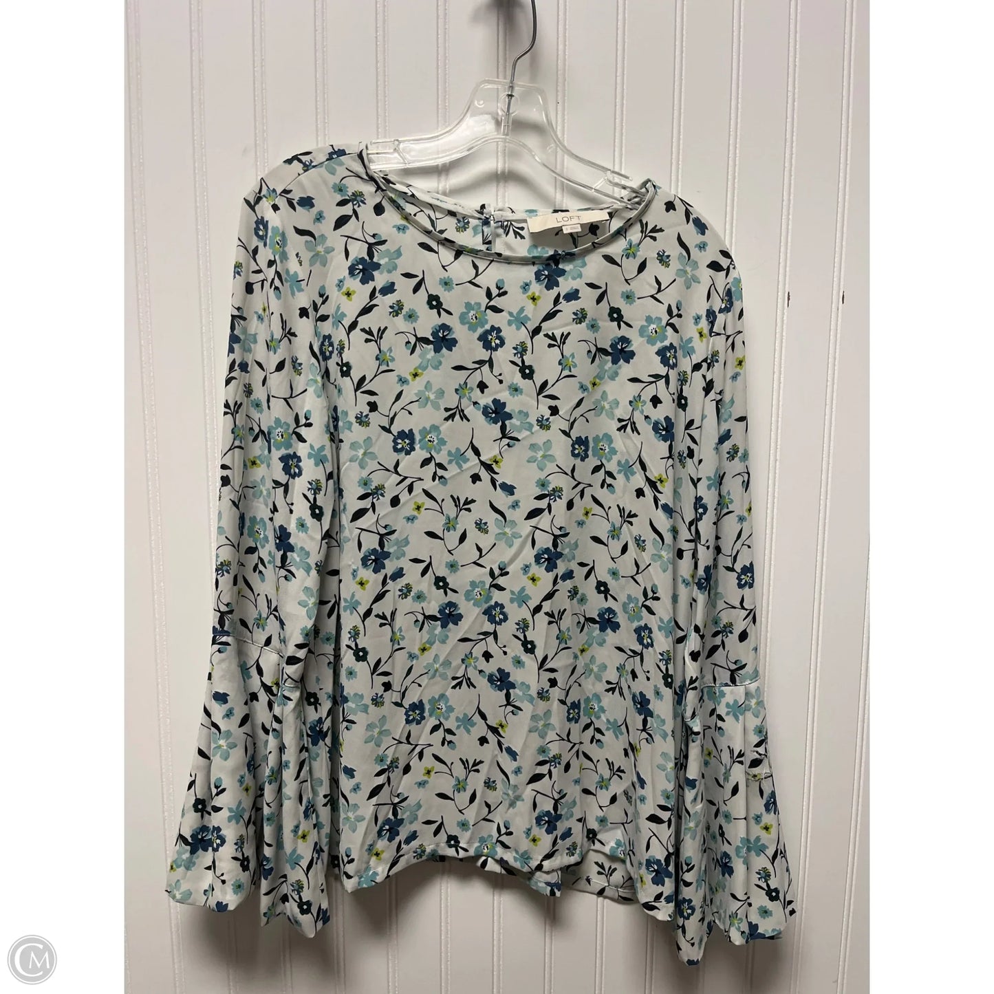 Top Long Sleeve By Loft In Multi-colored, Size: S