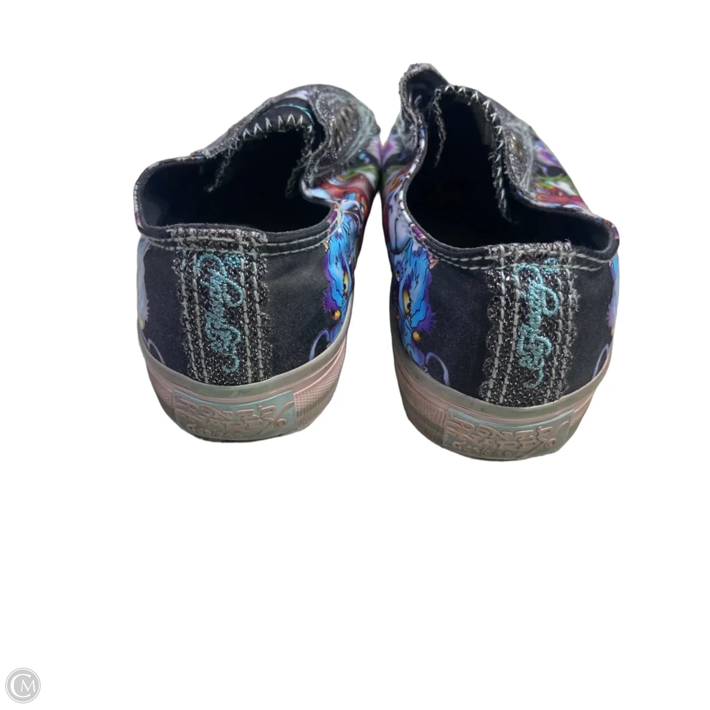 Shoes Athletic By Ed Hardy In Navy, Size: 6