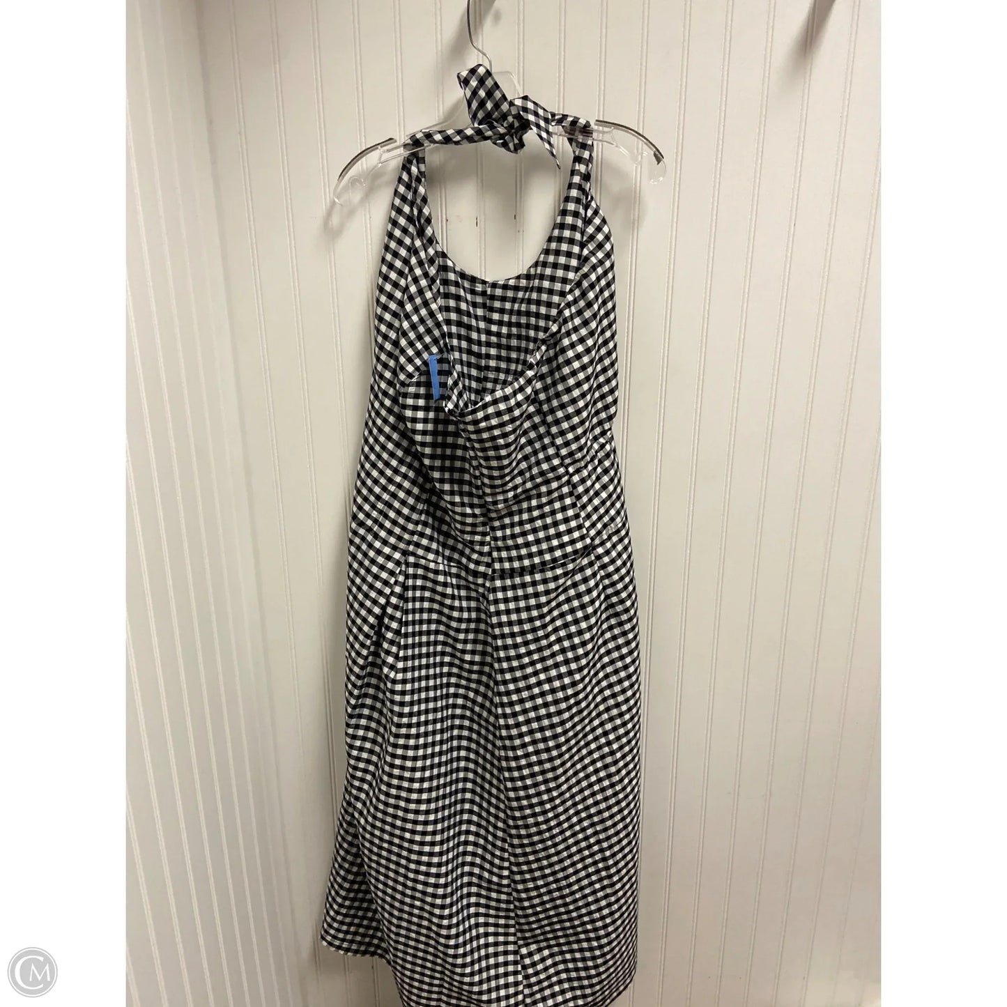 Dress Casual Midi By Anthropologie In Black & White, Size: 1x