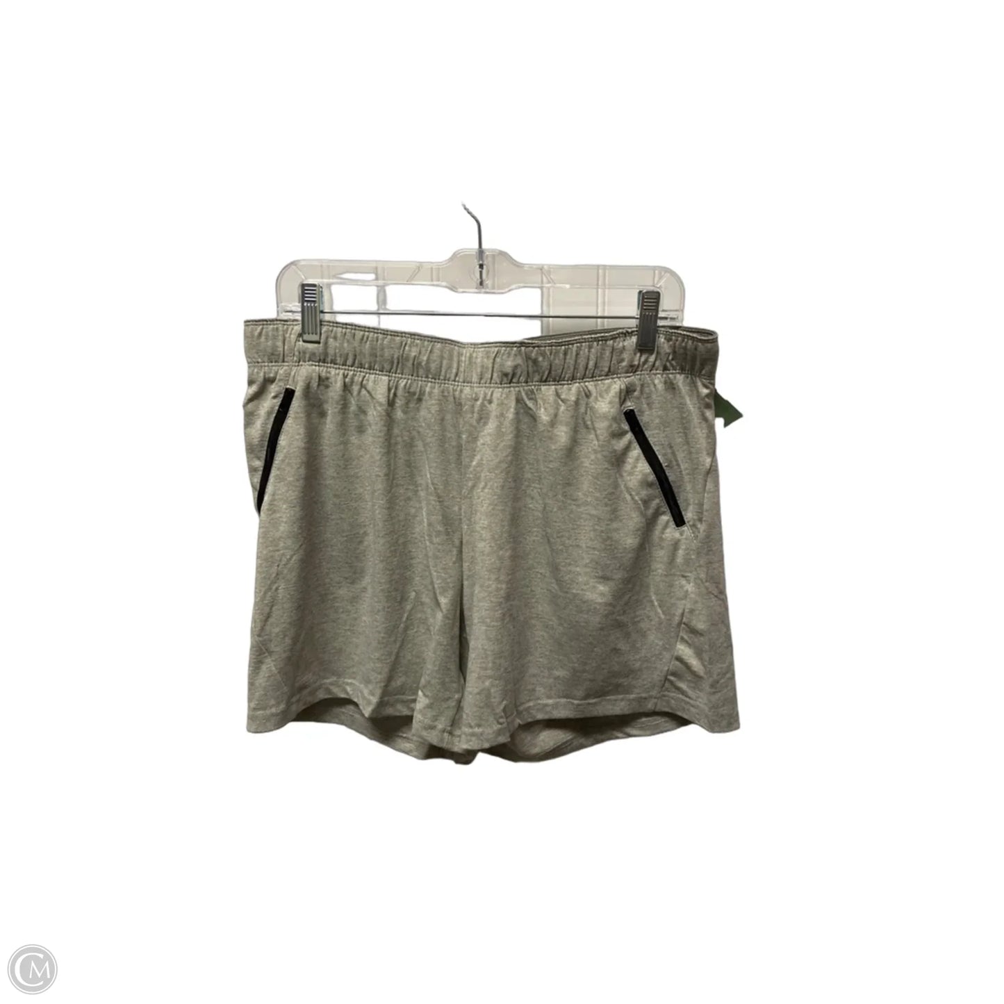 Athletic Shorts By Clothes Mentor In Grey, Size: L