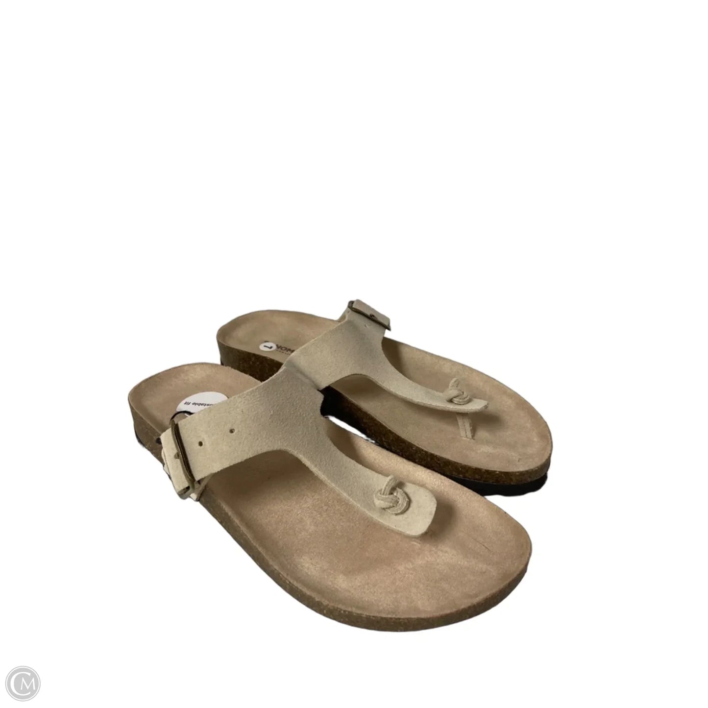 Sandals Flats By Sonoma In White, Size: 7