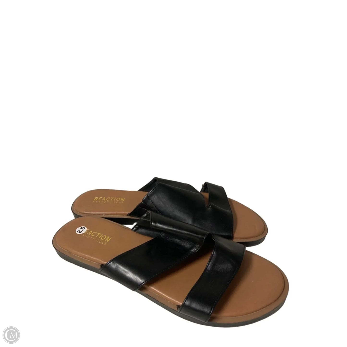 Sandals Heels Kitten By Kenneth Cole Reaction In Black, Size: 8.5