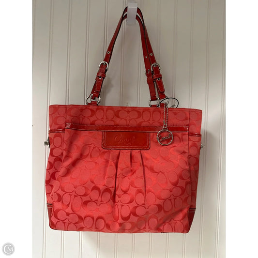 Handbag Designer By Coach, Size: Large