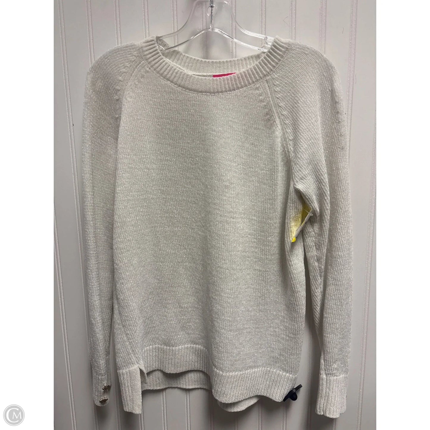 Sweater Designer By Lilly Pulitzer In White, Size: S