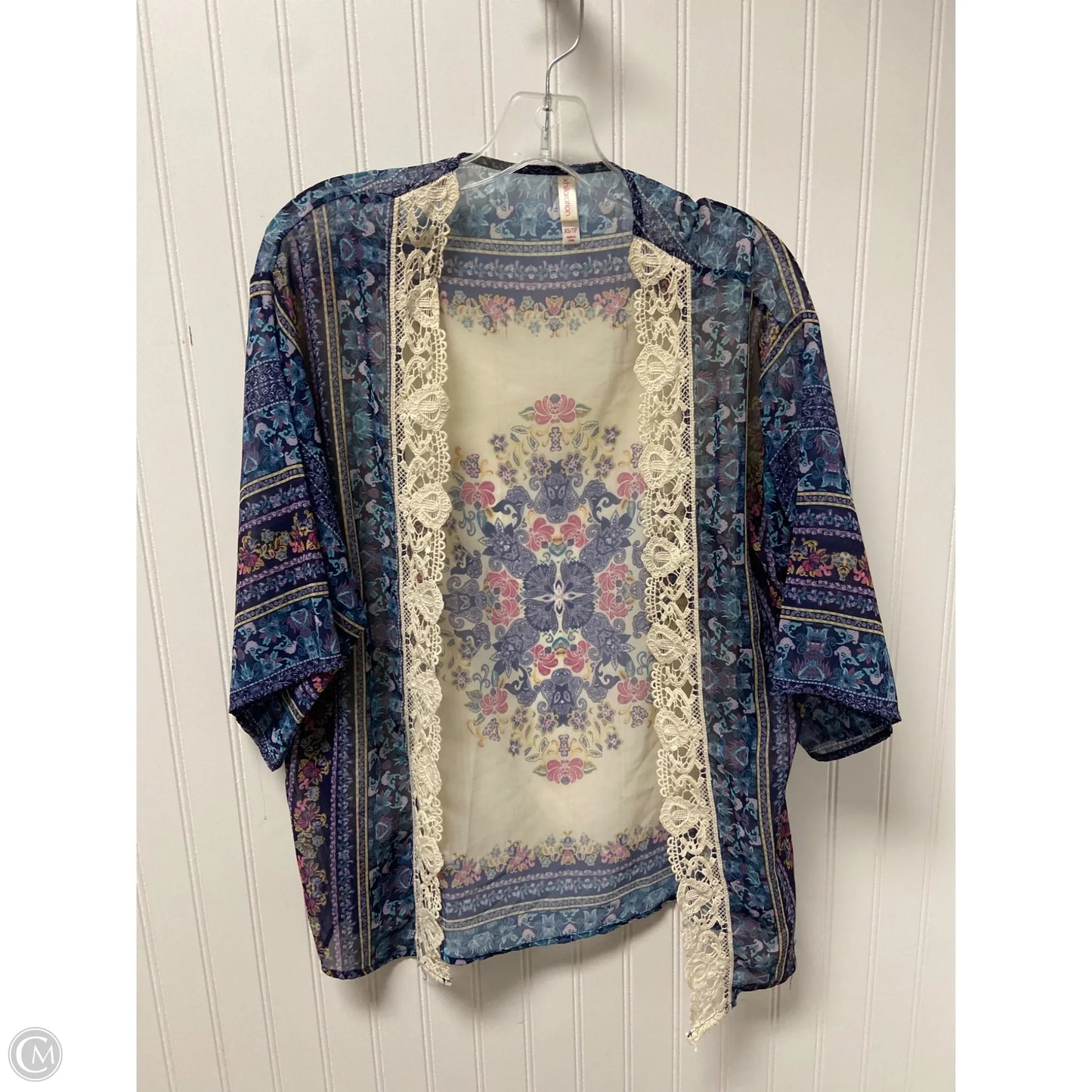 Shawl By Xhilaration In Blue, Size: Xs