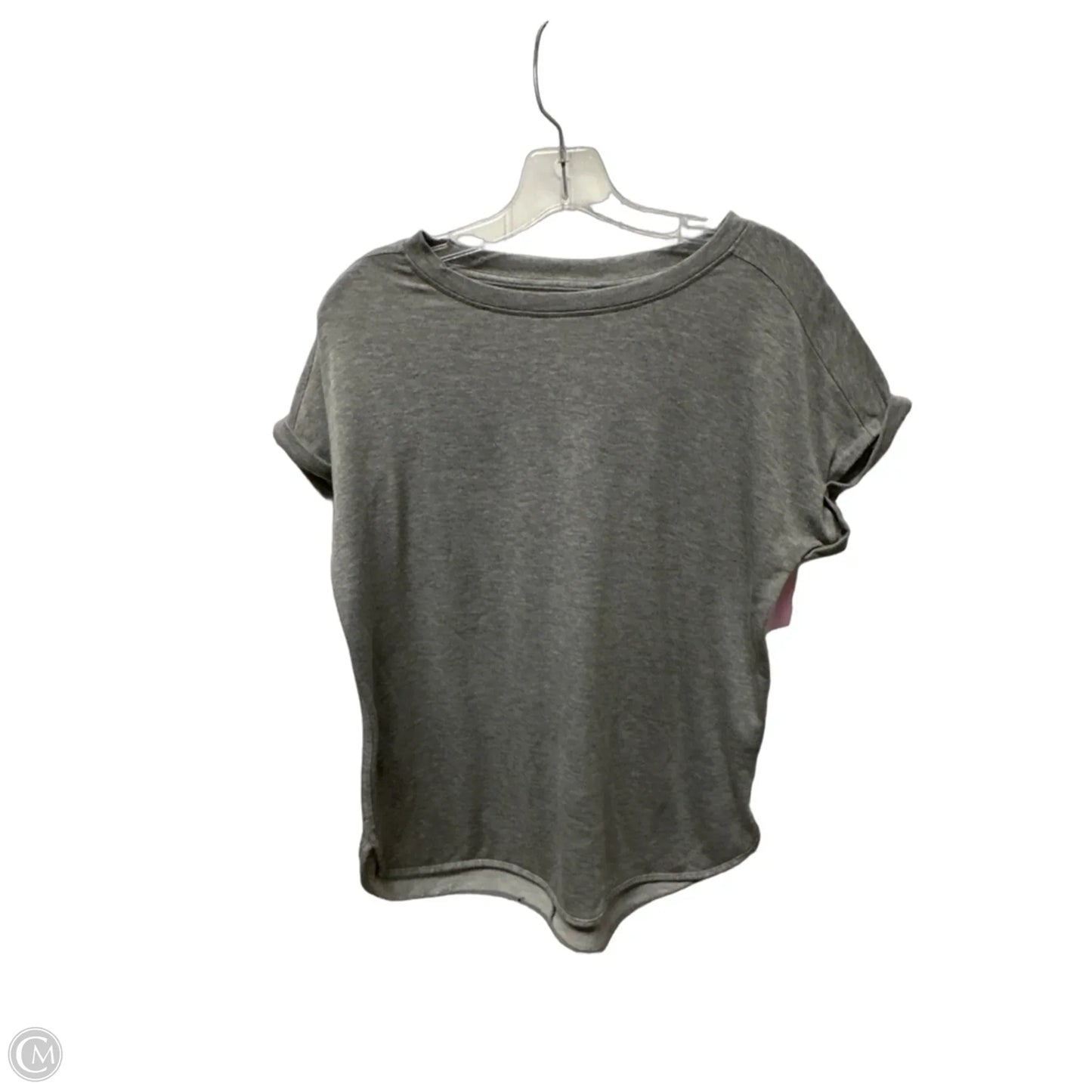 Top Short Sleeve Basic By Cupio In Grey, Size: M