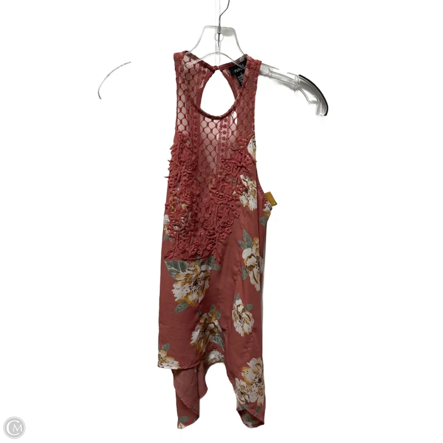 Top Sleeveless By Rue 21 In Pink, Size: S