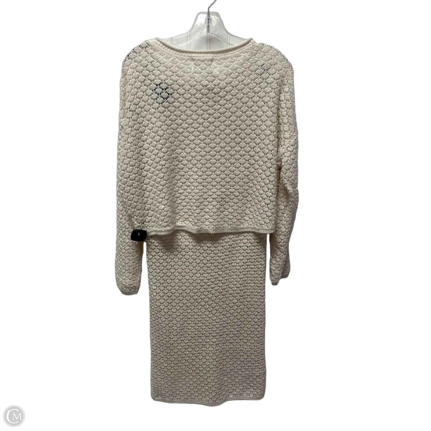 Skirt Set 2pc By Olive And Oak In Cream, Size: M