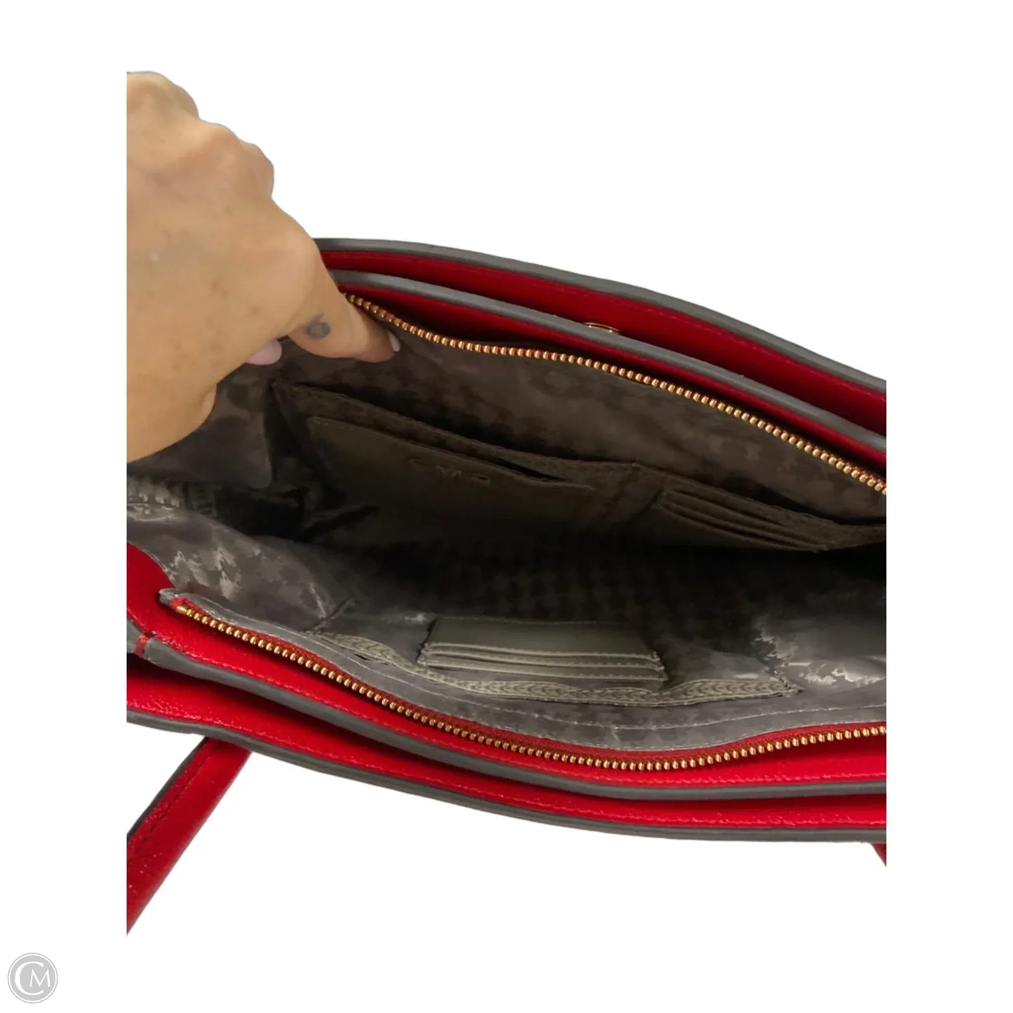 Handbag Designer By Karl Lagerfeld, Size: Medium