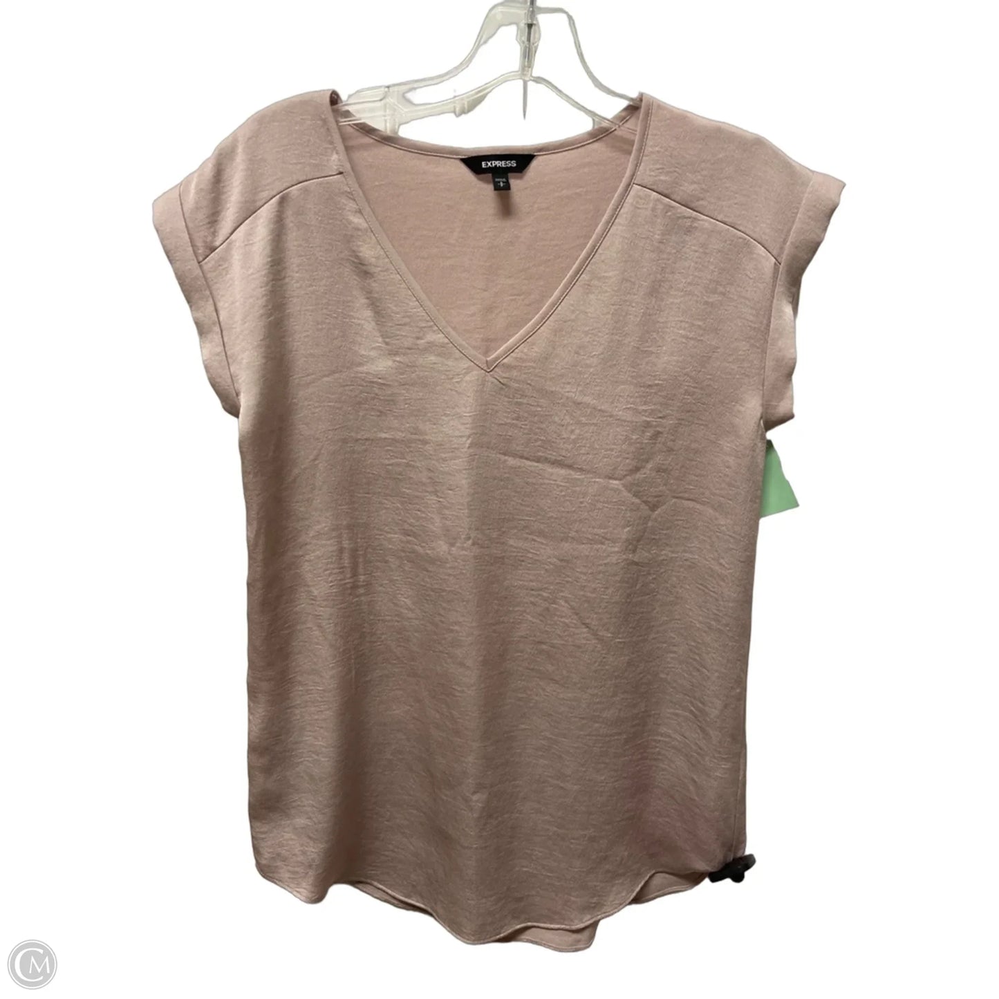 Top Sleeveless Basic By Express In Mauve, Size: S