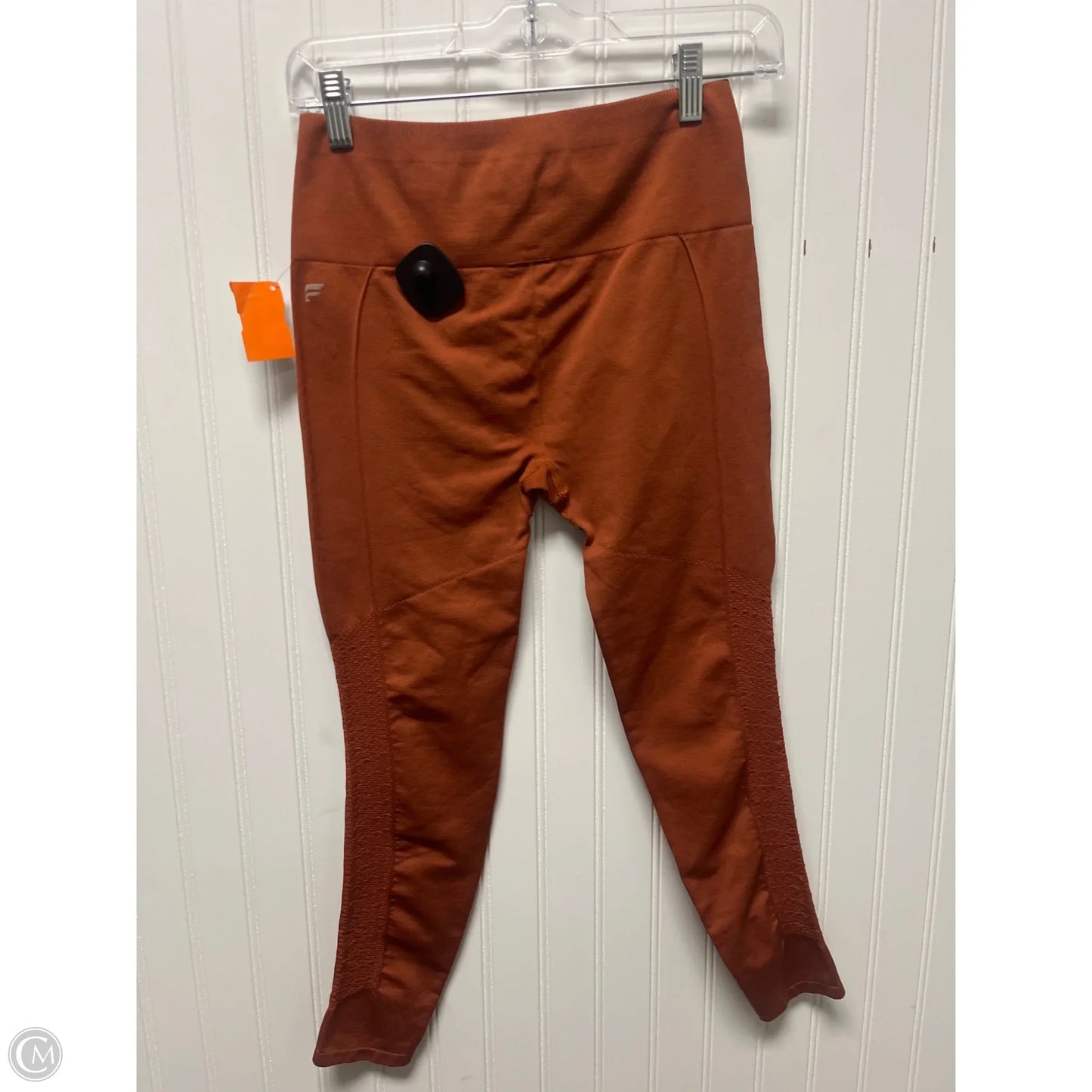 Athletic Leggings By Fabletics In Orange, Size: S