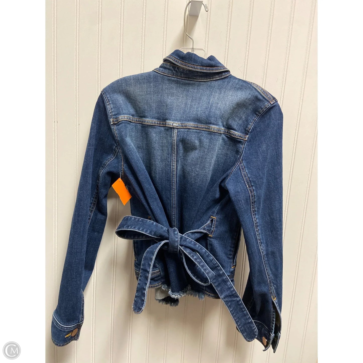 Jacket Denim By Cabi In Blue Denim, Size: S
