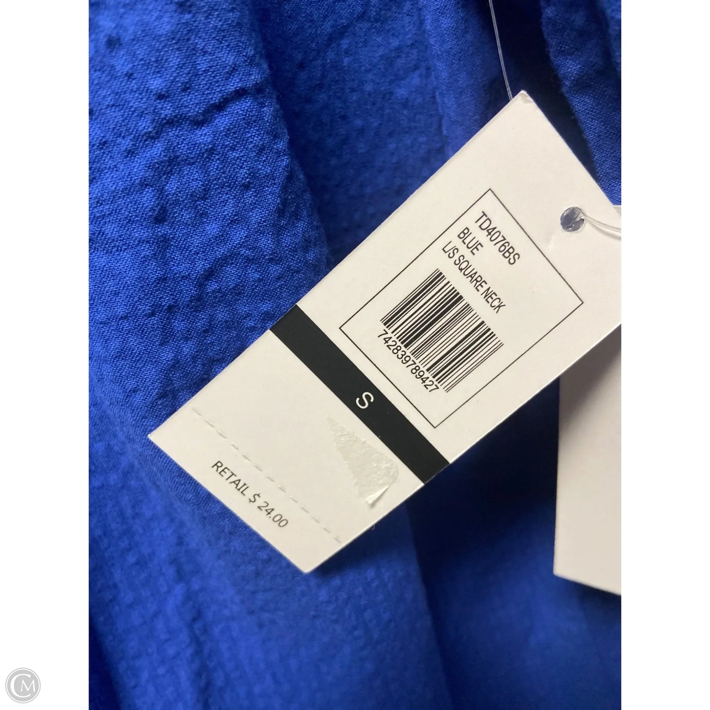 Top Long Sleeve By Clothes Mentor In Blue, Size: S