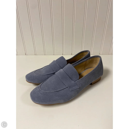 Shoes Flats By Clothes Mentor In Blue, Size: 7