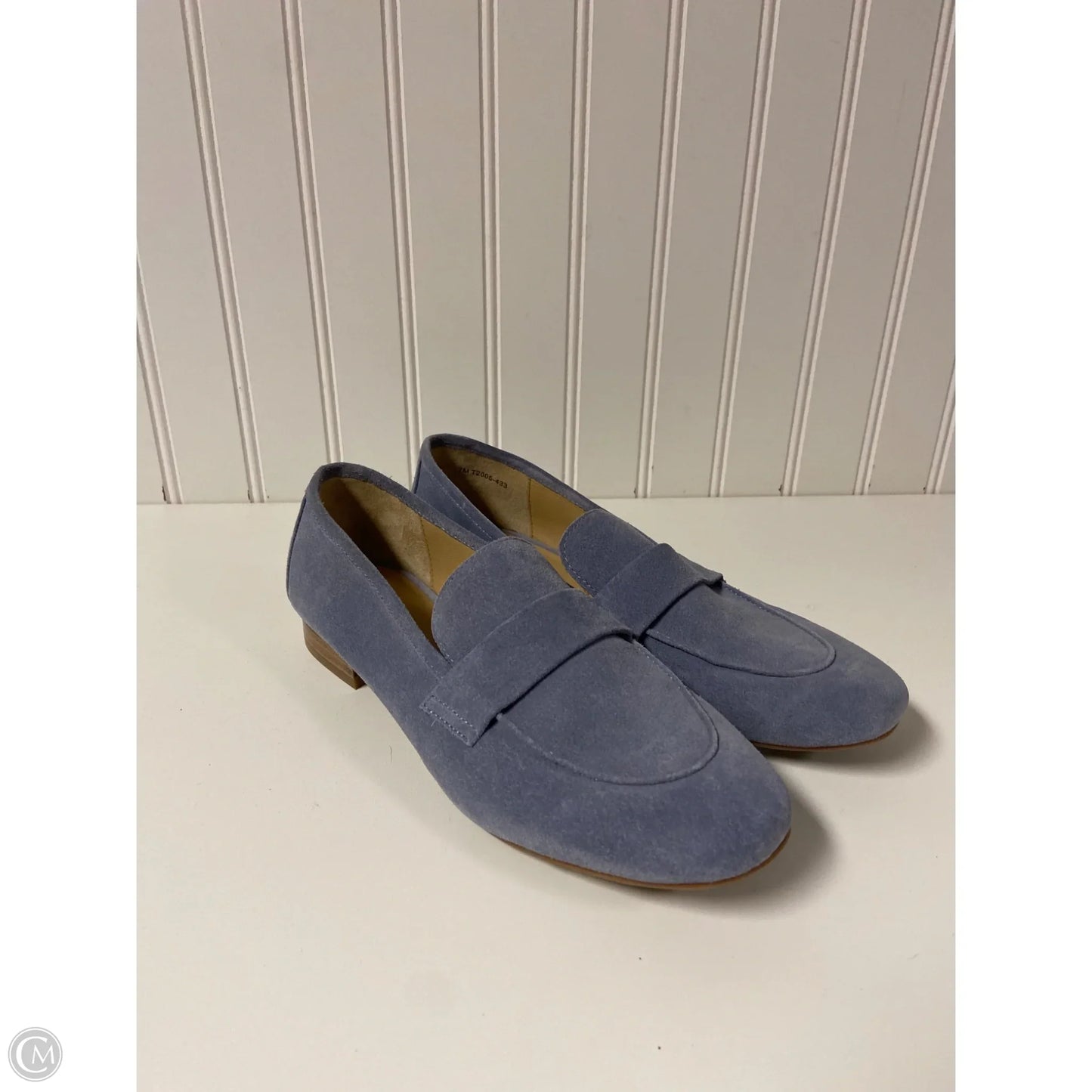 Shoes Flats By Clothes Mentor In Blue, Size: 7