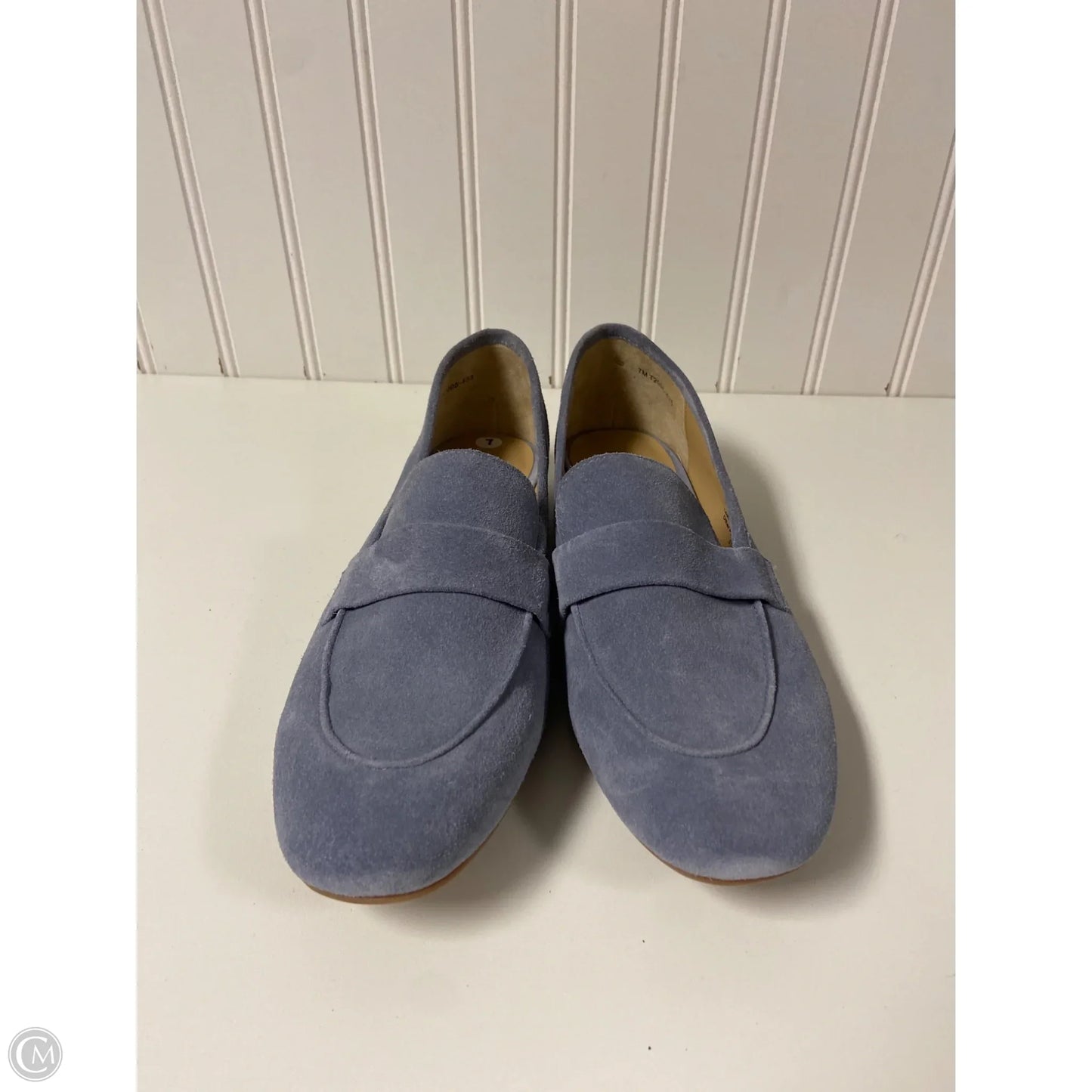 Shoes Flats By Clothes Mentor In Blue, Size: 7