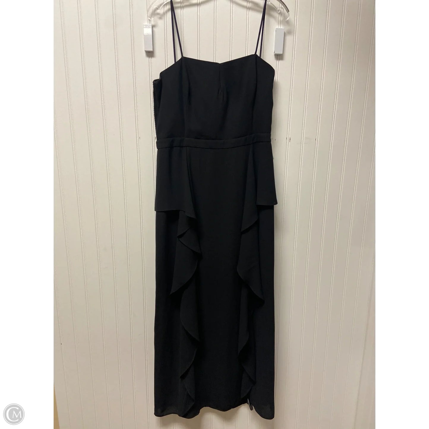 Dress Party Long By Halston In Black, Size: Xl