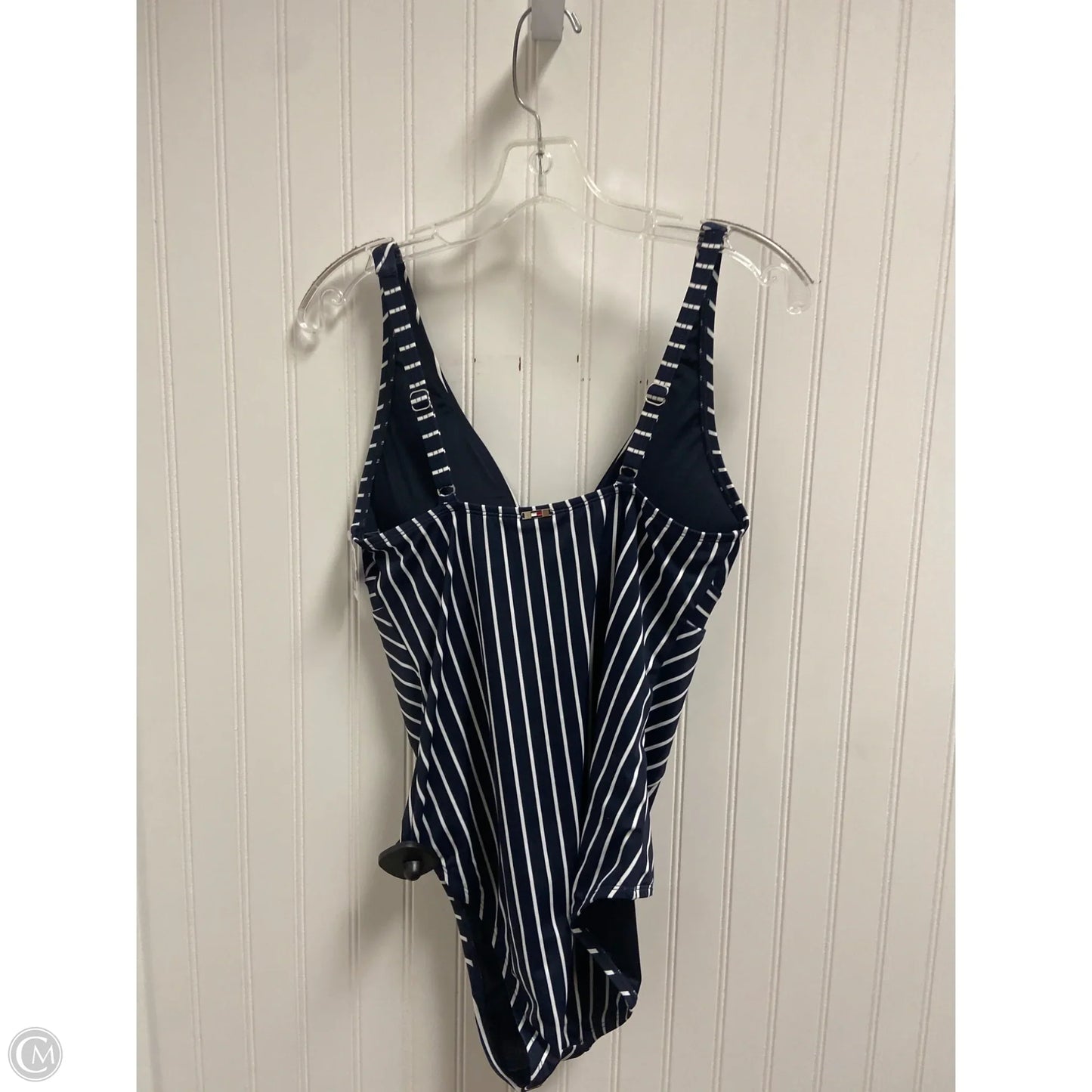 Swimsuit By Tommy Hilfiger In Striped Pattern, Size: Xl