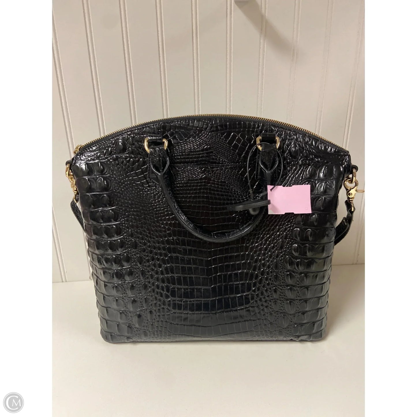 Handbag Designer By Brahmin, Size: Large