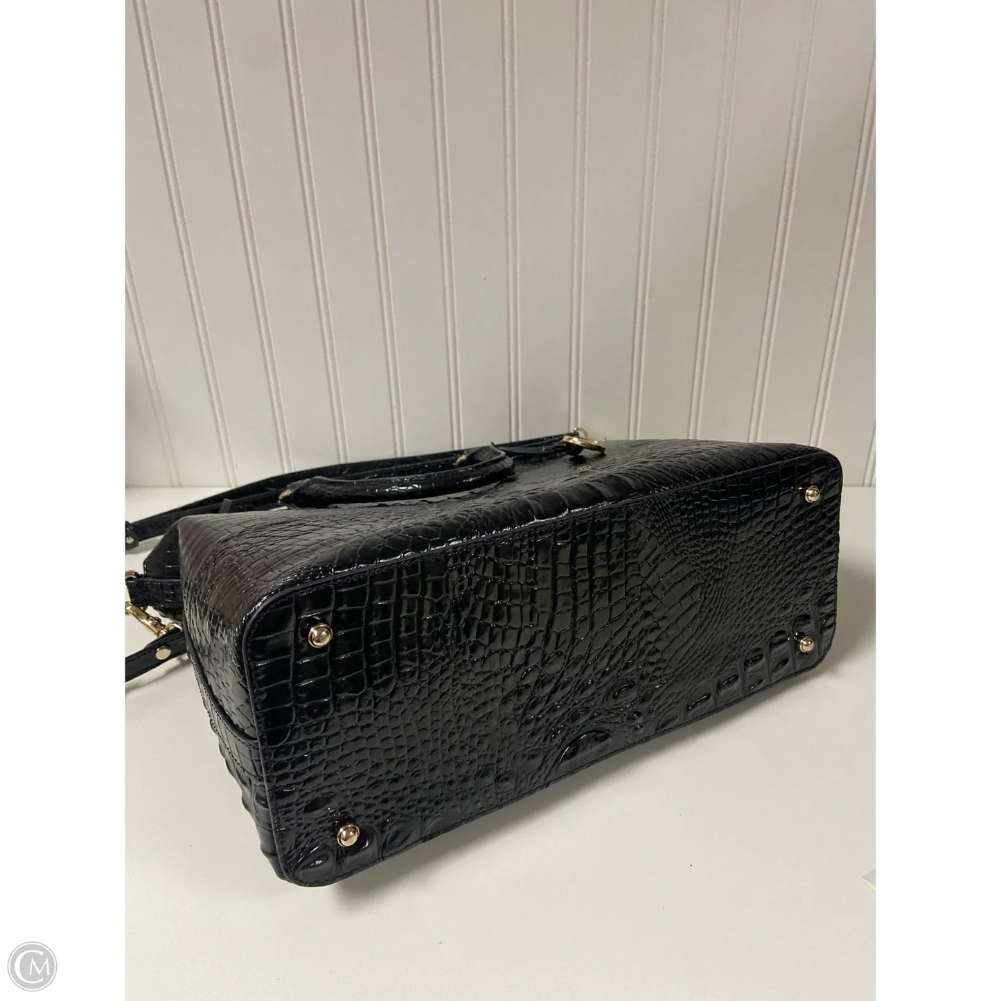 Handbag Designer By Brahmin, Size: Large