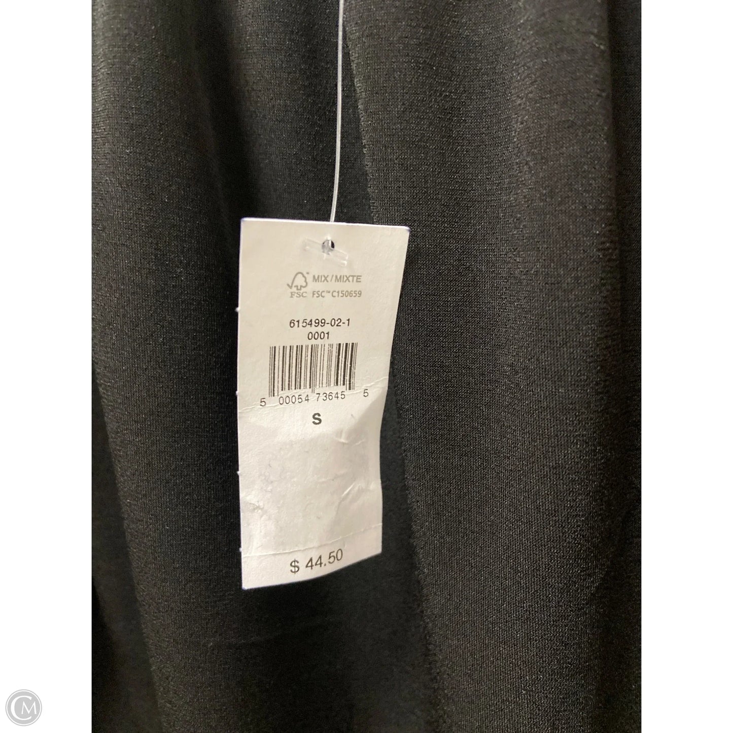 Top Short Sleeve By Banana Republic In Black, Size: S