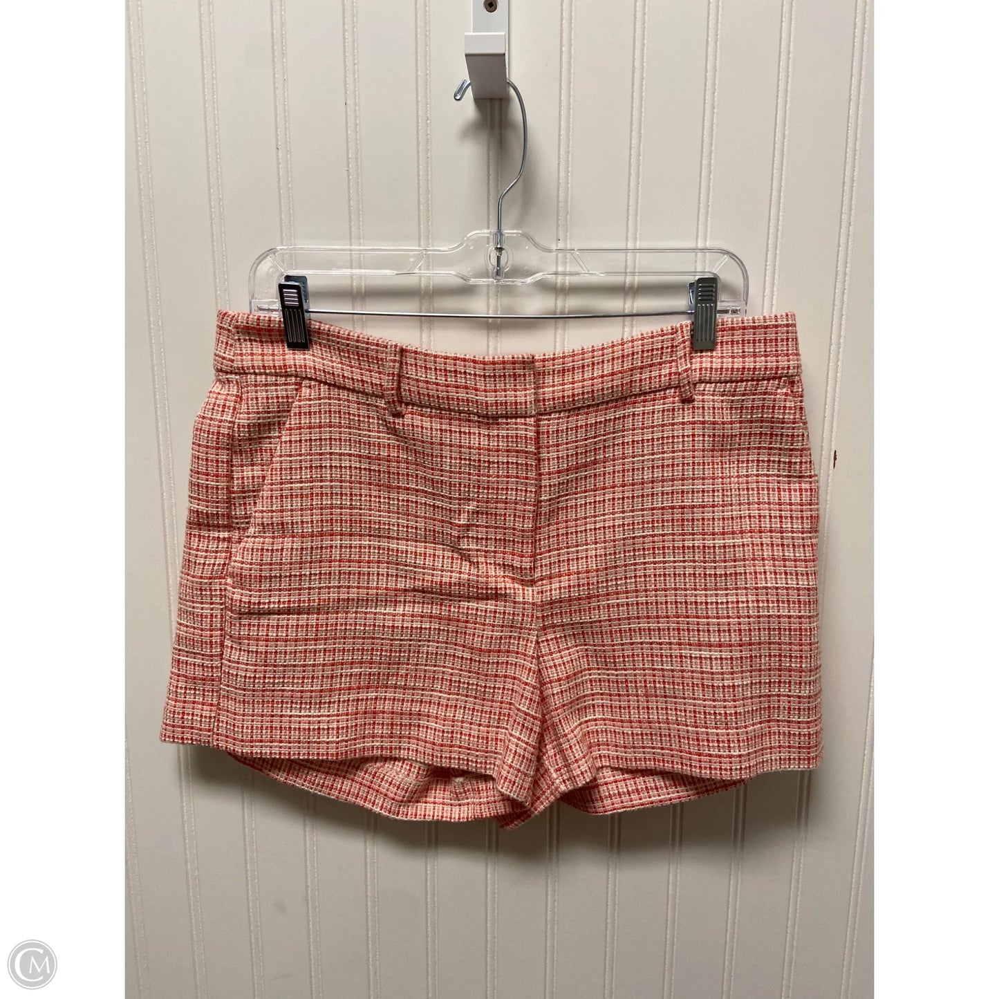 Shorts By Loft In Pink & White, Size: 6
