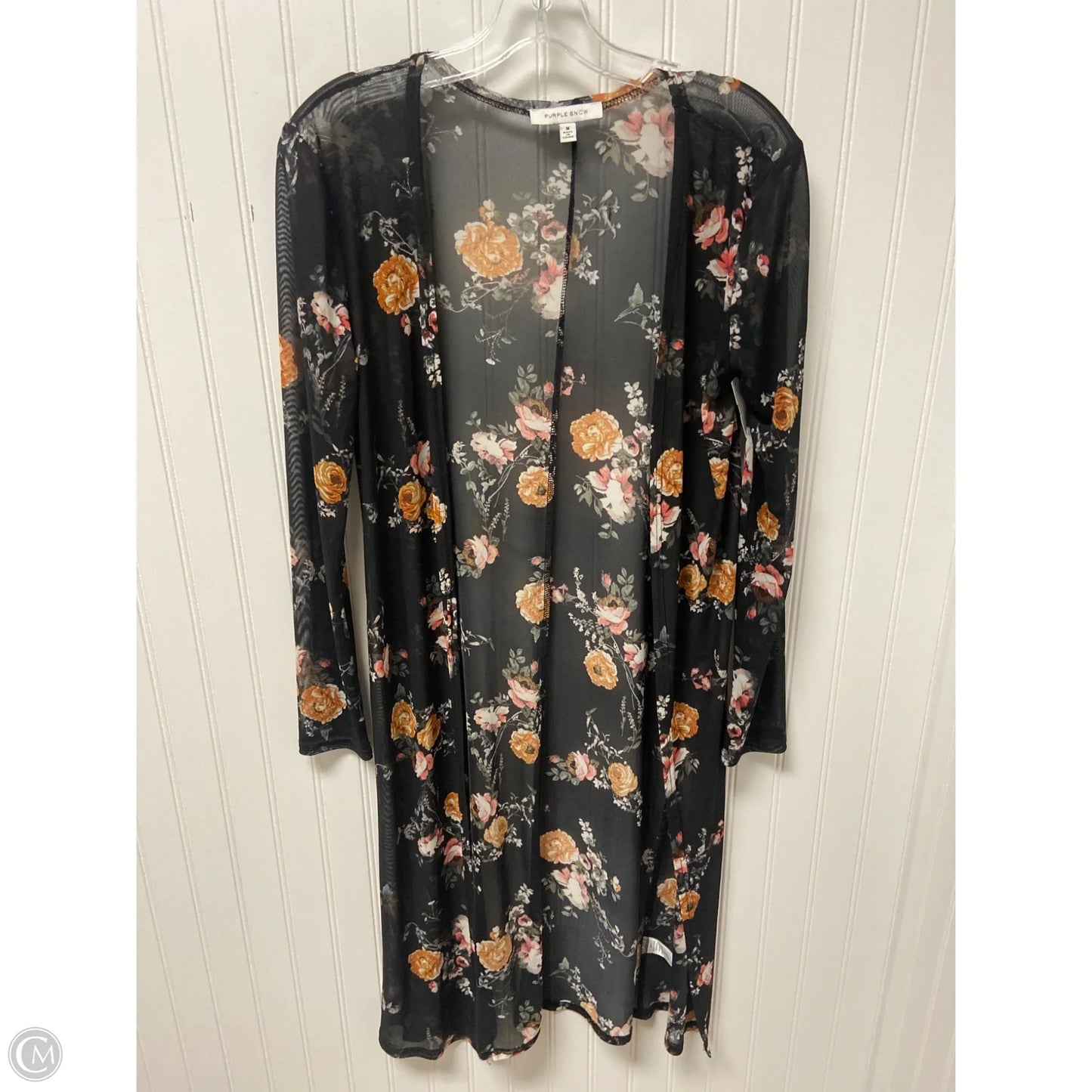 Shawl By Clothes Mentor In Black, Size: M