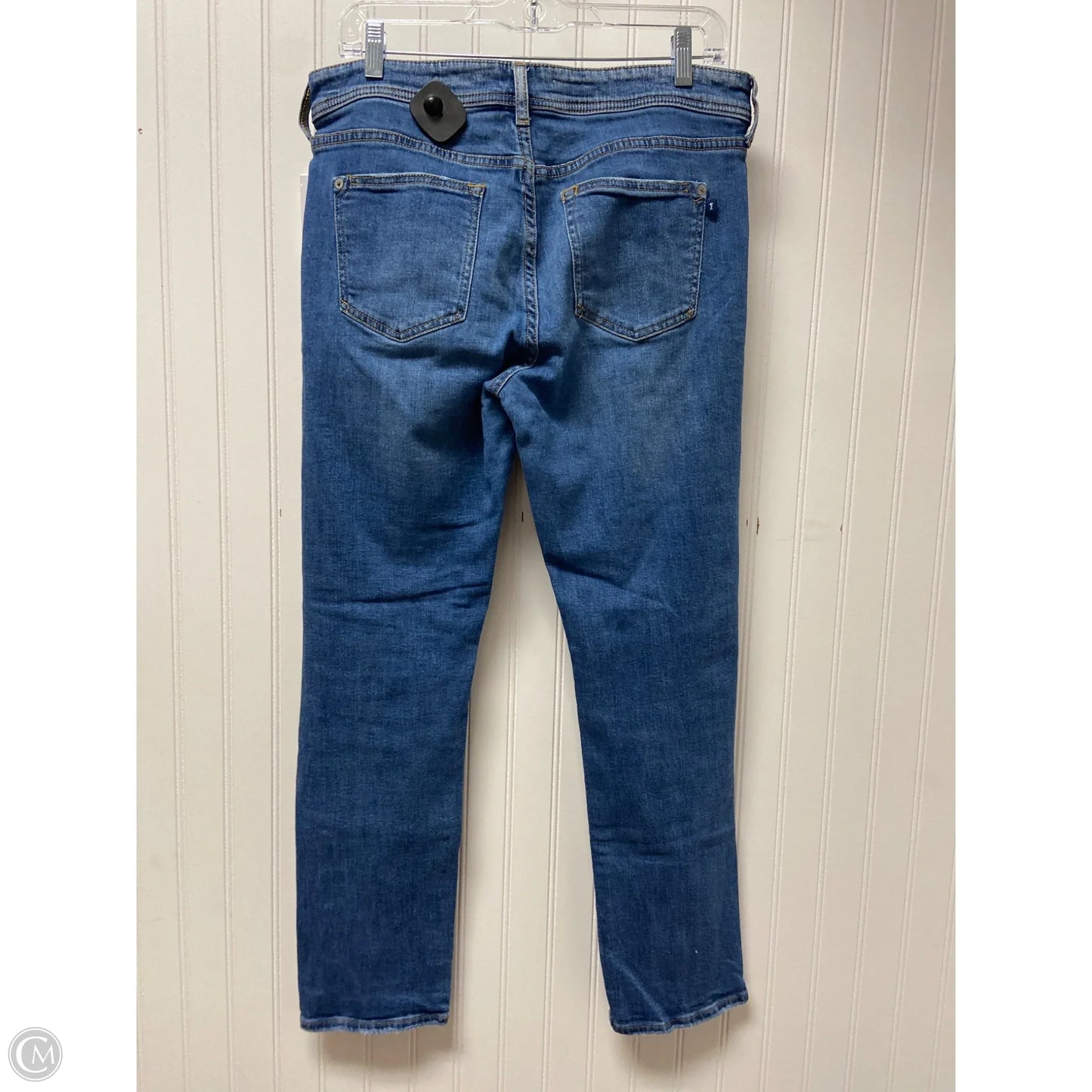 Jeans Straight By Pilcro In Blue Denim, Size: 8