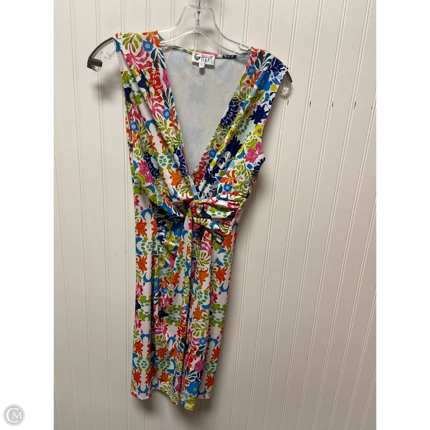 Dress Casual Short By Clothes Mentor In Floral Print, Size: Xs