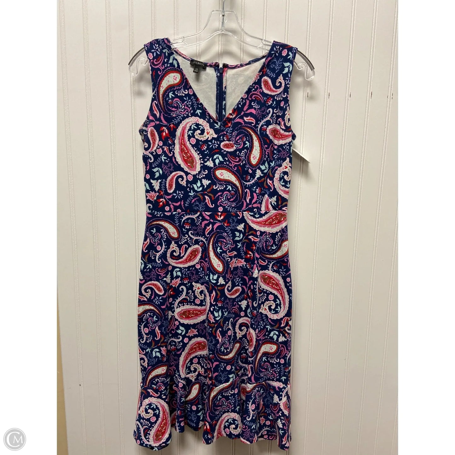 Dress Work By Talbots In Blue & Pink, Size: Xs