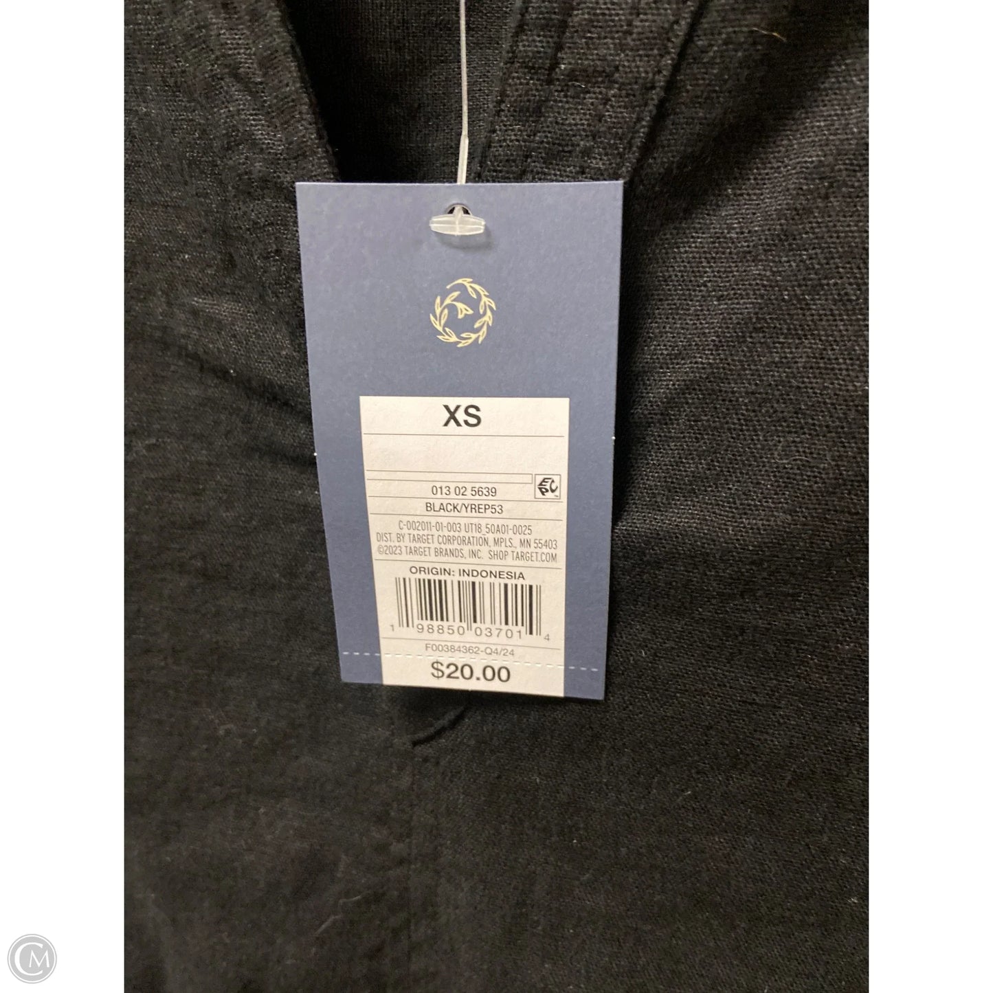 Top Short Sleeve By Universal Thread In Black, Size: Xs