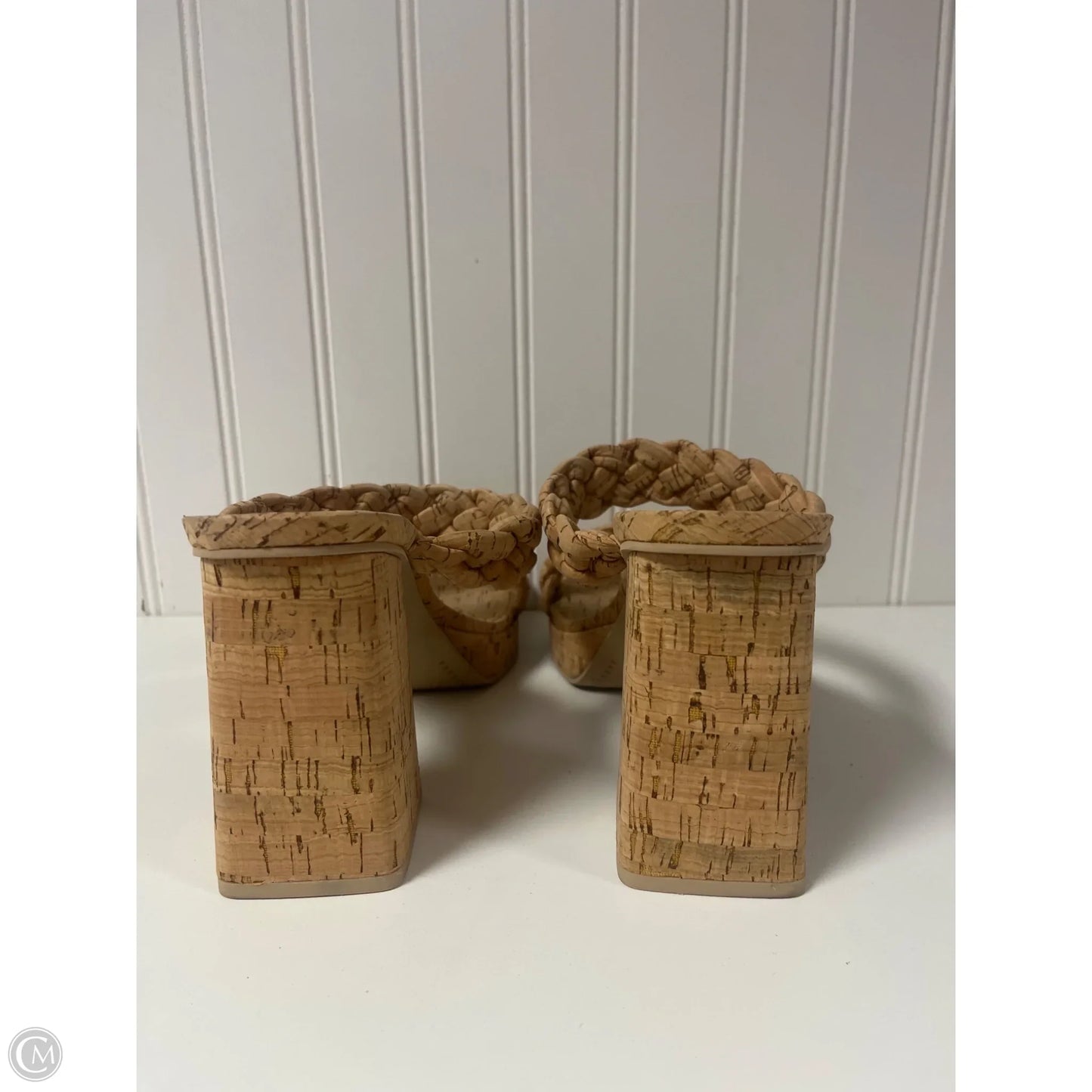 Sandals Heels Block By Dolce Vita In Tan, Size: 9