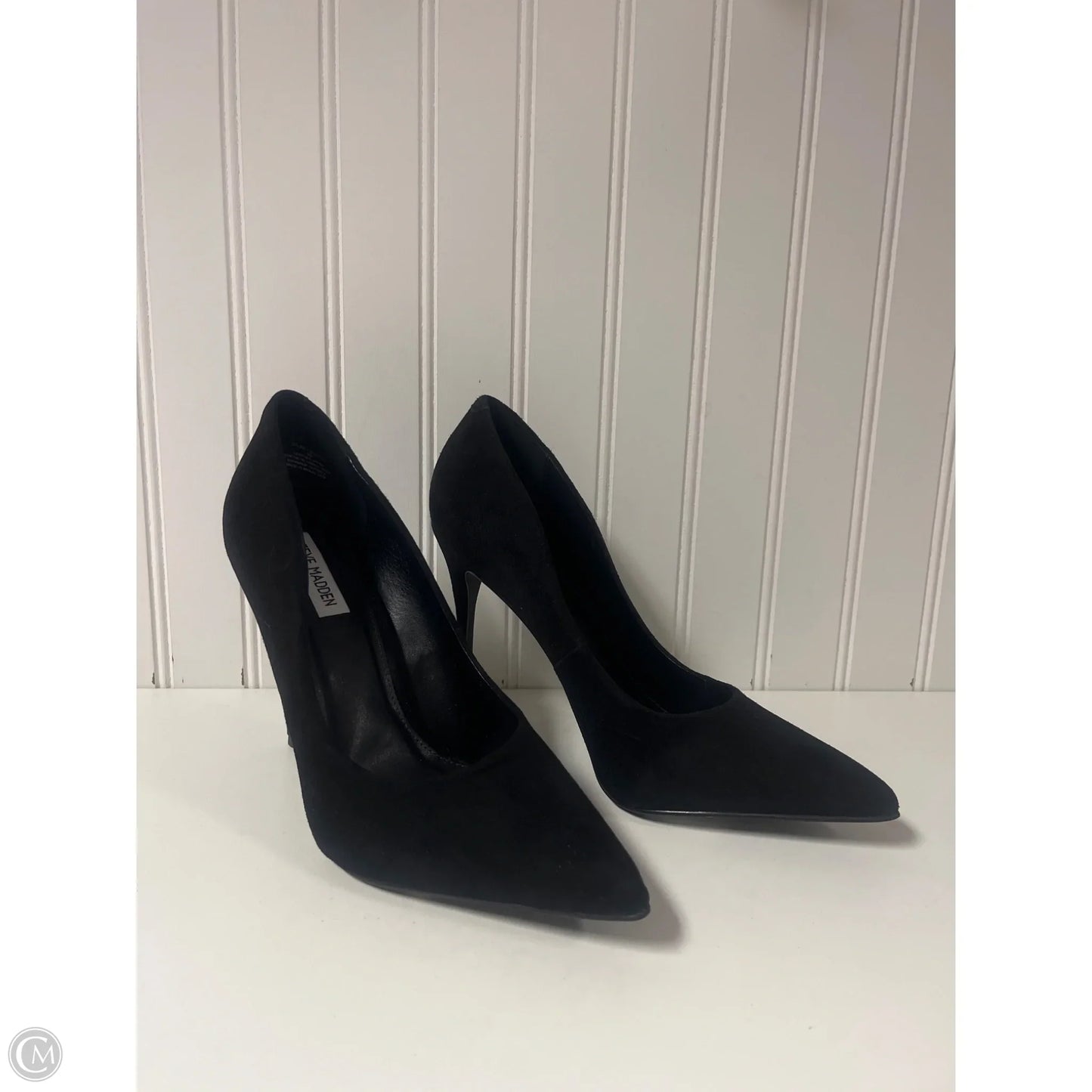 Shoes Heels Stiletto By Steve Madden In Black, Size: 9