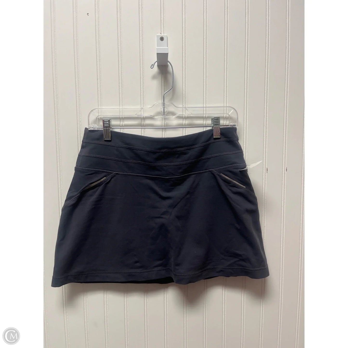 Athletic Skort By Athleta In Grey, Size: M