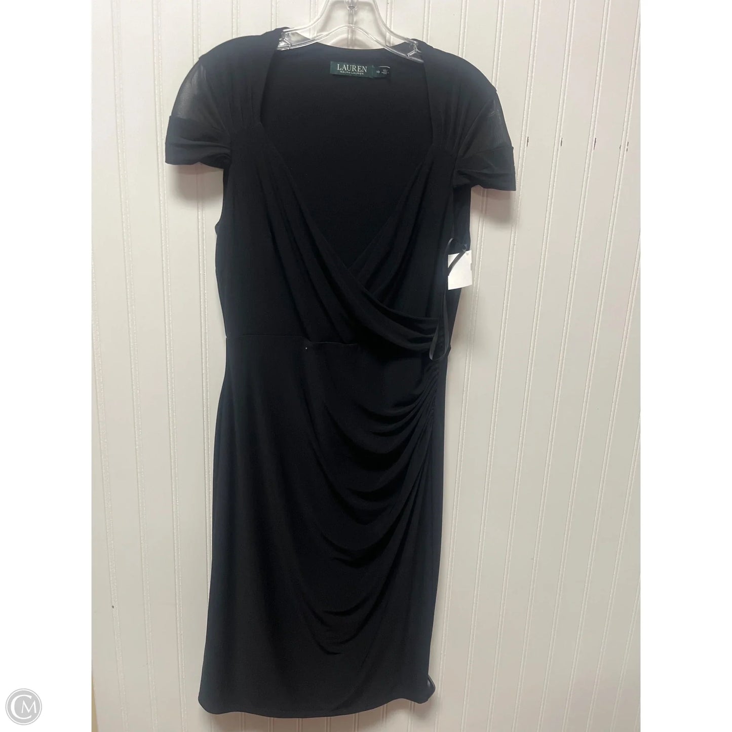 Dress Party Short By Ralph Lauren In Black, Size: M