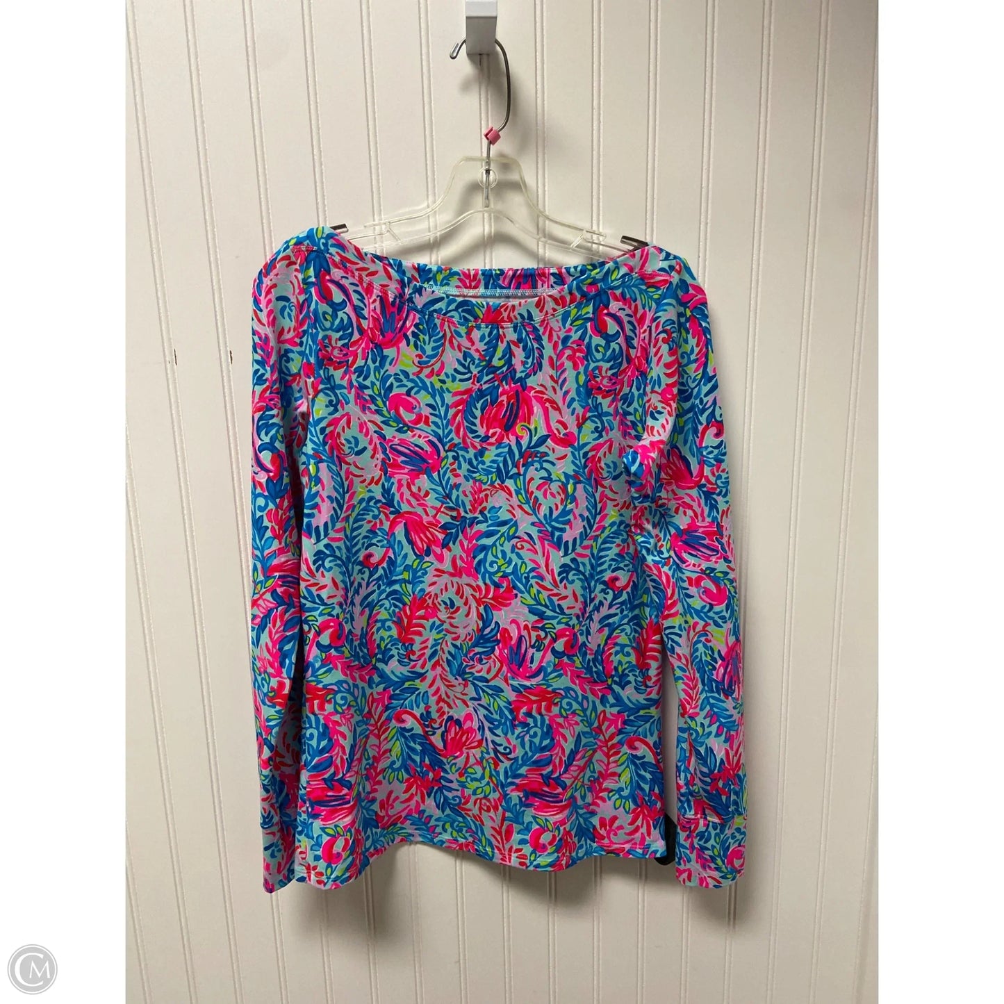 Top Long Sleeve Designer By Lilly Pulitzer In Multi-colored, Size: S