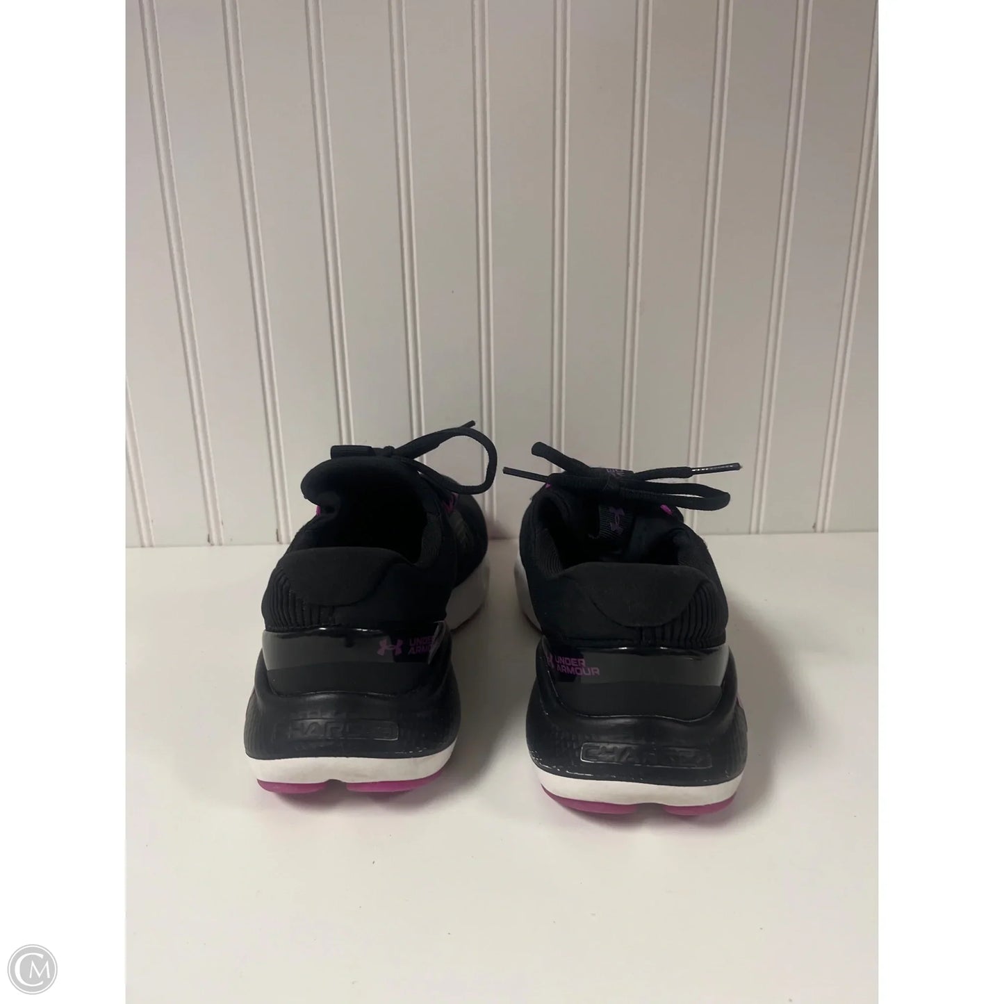 Shoes Athletic By Under Armour In Black & Purple, Size: 10