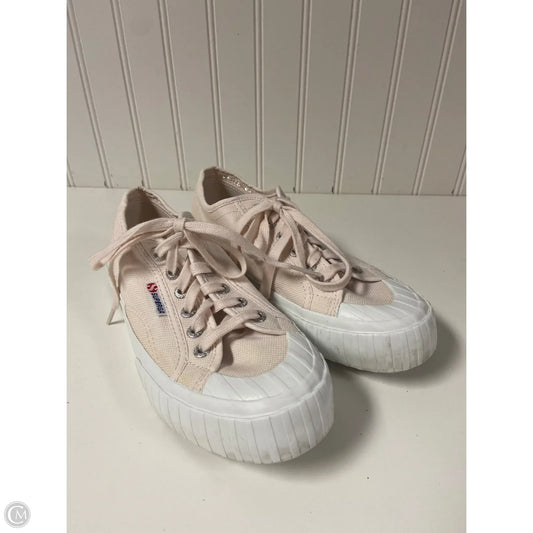 Shoes Sneakers By Superga In Pink, Size: 6.5