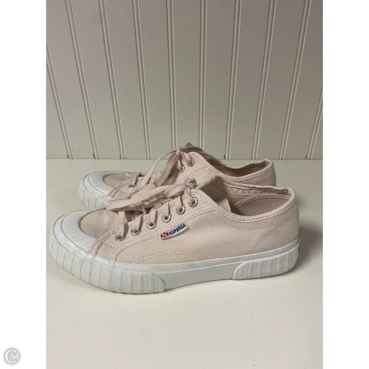 Shoes Sneakers By Superga In Pink, Size: 6.5