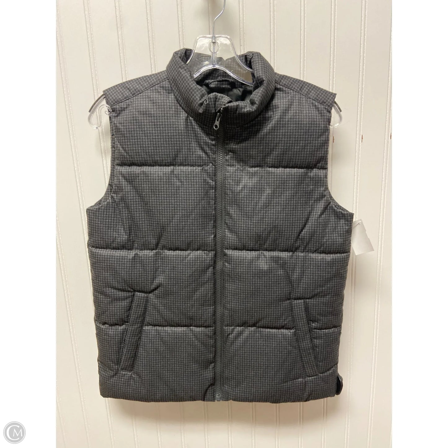 Vest Puffer & Quilted By Old Navy In Grey, Size: L