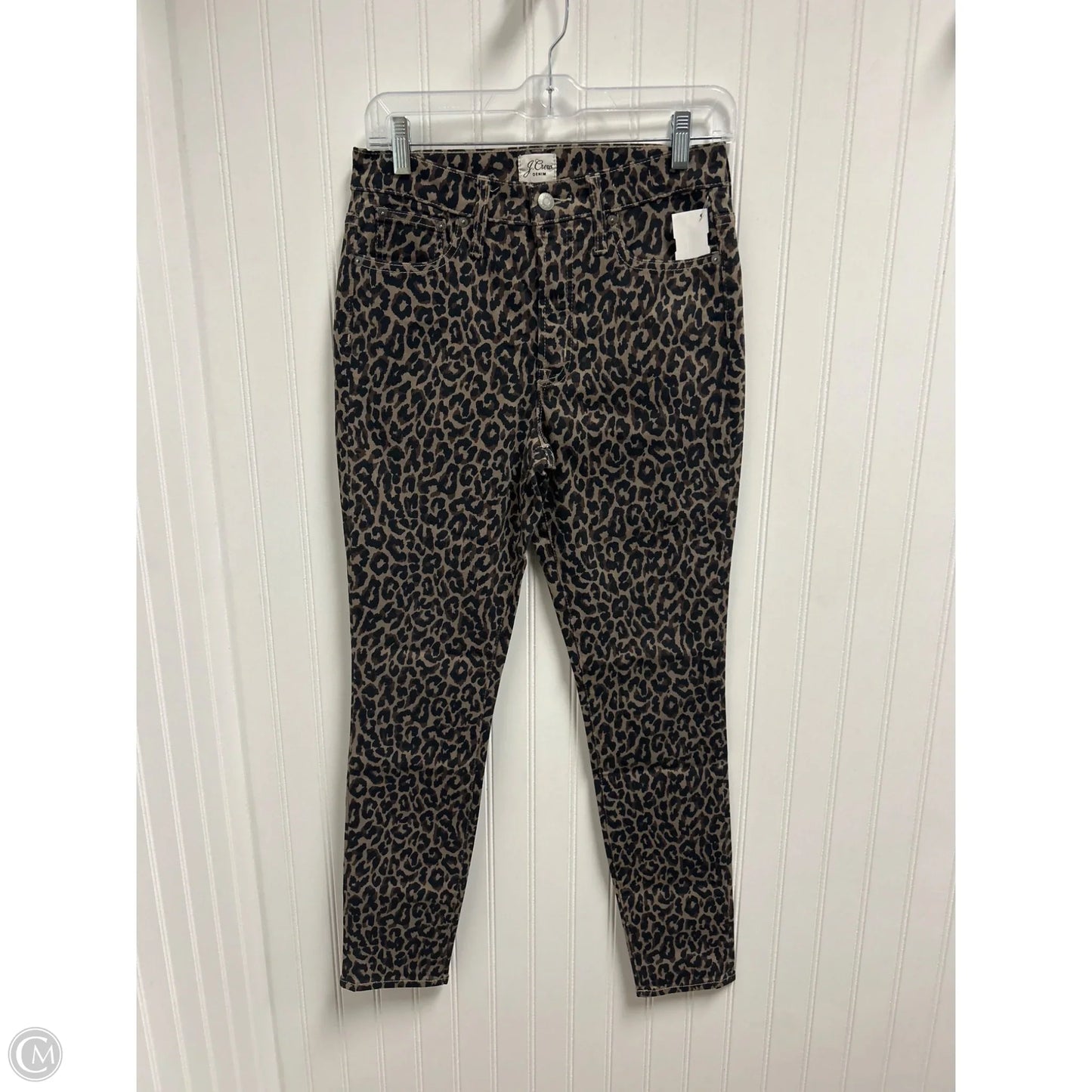 Jeans Skinny By J. Crew In Animal Print, Size: 4